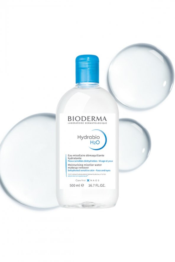 Hydrabio H2O Yüz ve Makyaj Temizleme Suyu 500 ml ürün görseli 1