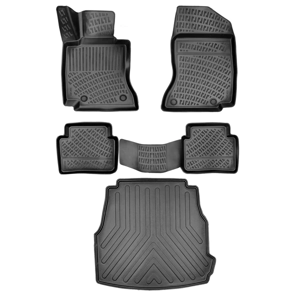 Rizline Citroen Cactus 2015+ 3D Havuzlu Paspas - Resim 2