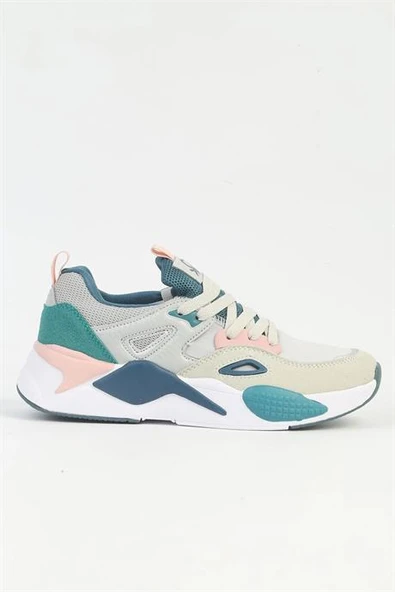 BENETTON GRİ KADIN SPOR AYAKKABI 11109-CHN-06-2K5 ürün görseli 1