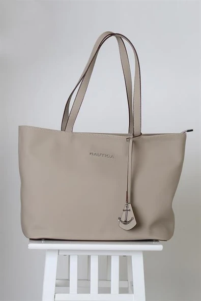 NAUTICA BEJ KADIN KOL ÇANTASI  6514-2K5 ürün görseli 1