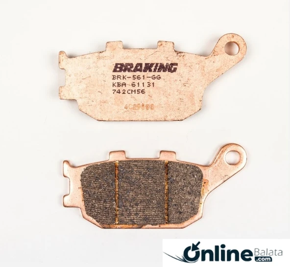 Suzukı Gsf 650 Bandit S 2007-2012 Braking Sinterli Arka Fren Balata  OB74256 ürün görseli 1