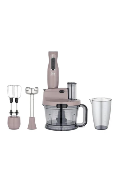 Mr Chef Quadro Blender Set Kum Bejı ürün görseli 1