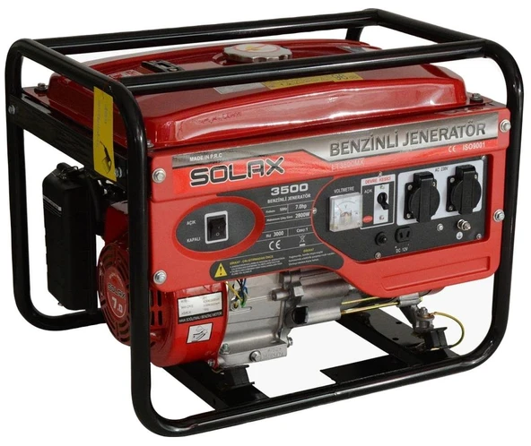 Solax LT 3500MX Monofaze Benzinli Jenerator ürün görseli 1