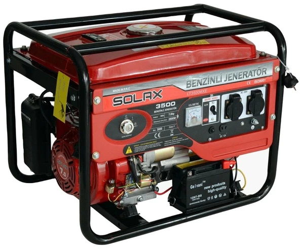 Solax LT 3500MXE Monofaze Benzinli Marşlı Jenerator ürün görseli 1