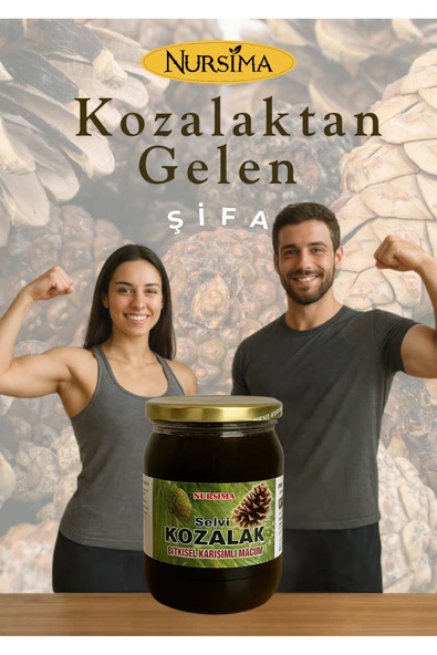 Nursima Kozalak Macunu Doğal Organik Bitkisel Karışım 420 gr ürün görseli 1