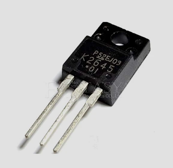 2SK 2645 TO-220F Mosfet - Resim 2