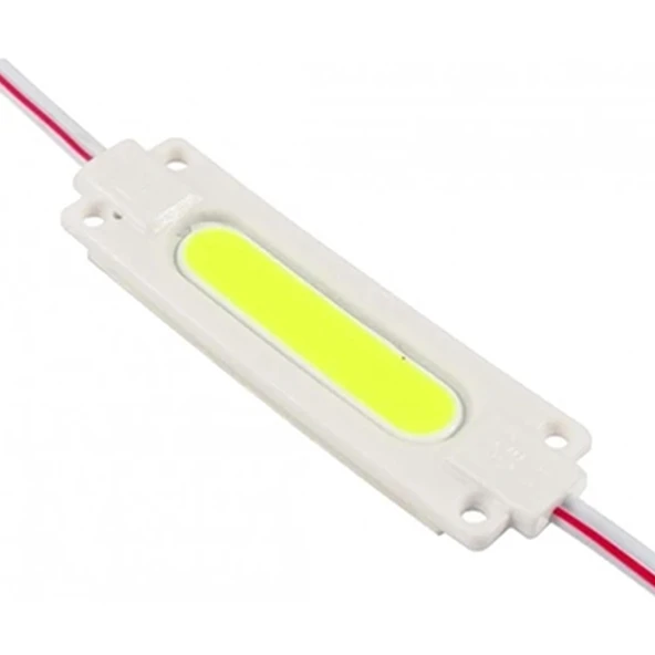POWERMASTER MODÜL LED 12V 2.4W SARI COB 40X22 MM ürün görseli 1