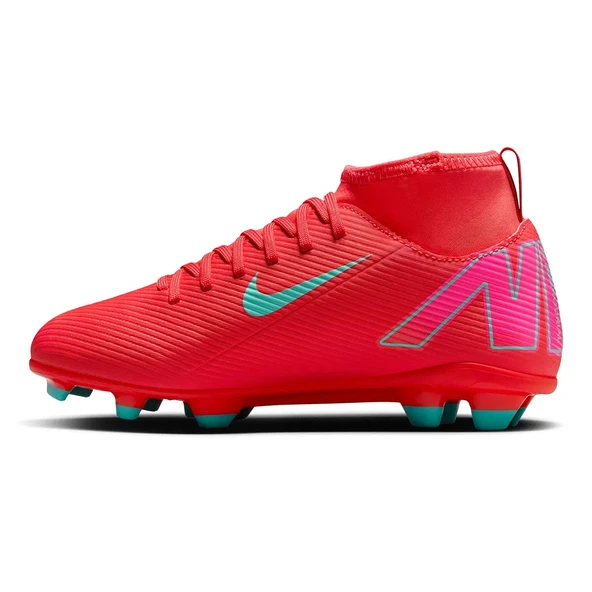 Nike Mercurial Jr Superfly 10 Club Fg/Mg Çocuk Kırmızı Futbol Krampon FQ8318-800 ürün görseli 1