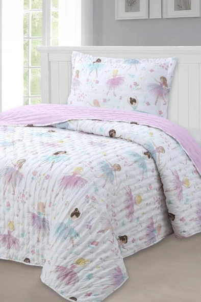 Princess Genç Ve Çocuk Tek Kişilik Yatak Örtüsü 180x240 ürün görseli 1