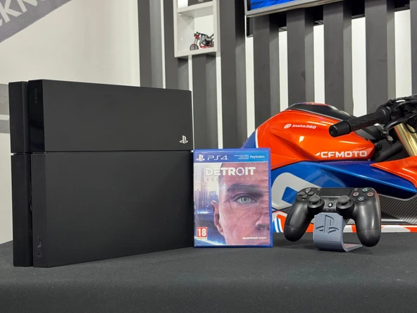 PlayStation 4 Fat 500GB Tek Kol + Detroit Oyun CD’si (İKİNCİ EL) - Resim 4