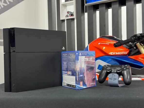 PlayStation 4 Fat 500GB Tek Kol + Detroit Oyun CD’si (İKİNCİ EL) - Resim 2