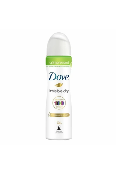 Dove Invisible Dry Compressed Sprey Deodorant 75 Ml ürün görseli 1