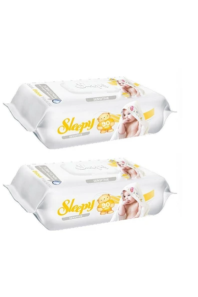 Sleepy Islak Mendil Sensitive X 2 Adet - Resim 2