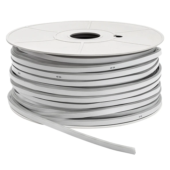 Powermaster PM-5288 Silikon Kaplama 12 Volt 100 Metre Beyaz Neon Led Şerit Aydınlatma ürün görseli 1