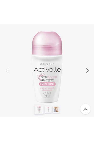 Oriflame ACTİVELLE Even Tone Anti-perspirant Roll-on ürün görseli 1
