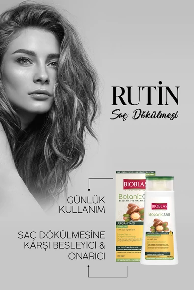 Bioblas Botanic Oils Argan Şampuan 360 ml - Resim 5