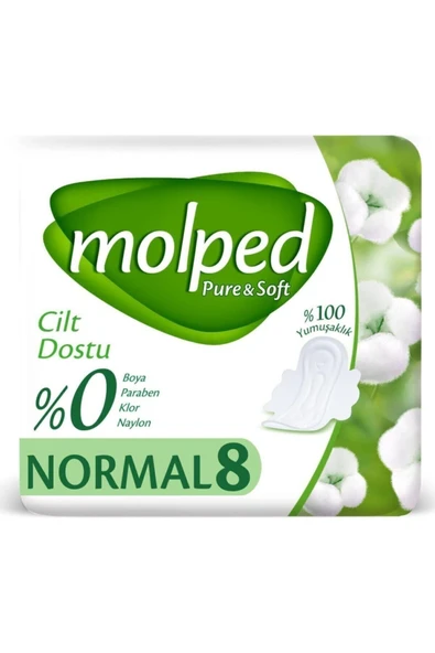Molped Pure&soft Hijyenik Ped Normal ürün görseli 1