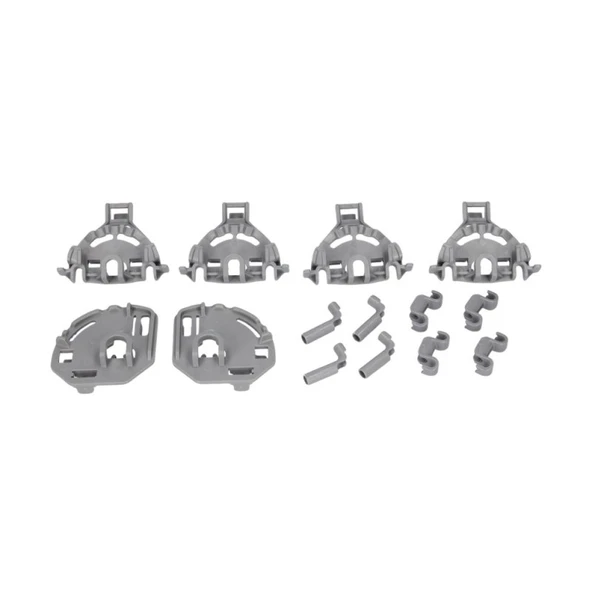Bosch SGS59T02EU SGS09T02EU SGV09S03 ile Uyumlu Bulaşık Makinesi Katlanır Tabaklık Klips Seti ürün görseli 1