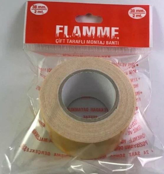 Çift Taraflı Köpük Bant 38mm x 2m - Resim 2