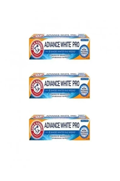 Arm Hammer Advanced White Pro (3 Tona Kadar Daha Beyaz) Diş Macunu 75ml ürün görseli 1
