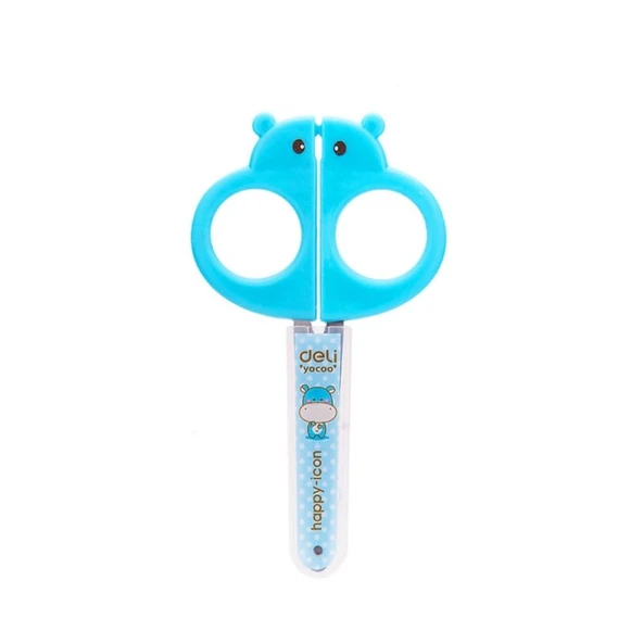 DELİ 6032 ÇOCUK MAKASI 13cm HAPPY-İCON ürün görseli 1