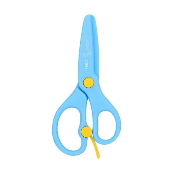 Deli Bumpees Plastik Çocuk Makası 130 mm D60402 ürün görseli 1