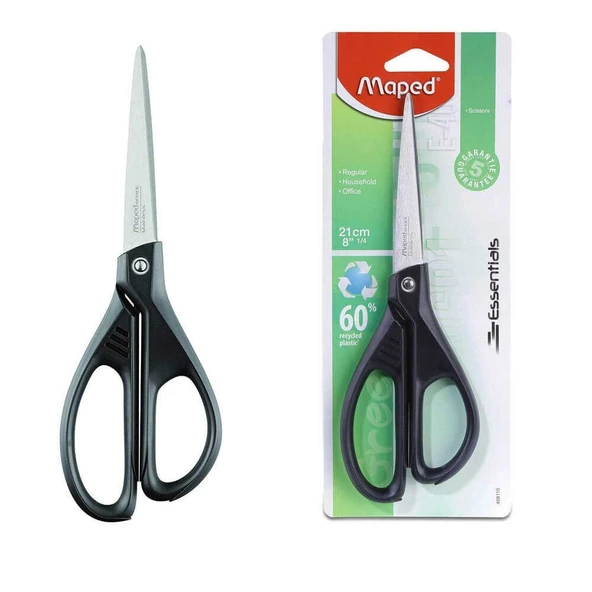 Maped Essentials Green Ofis Makası 21 cm ürün görseli 1