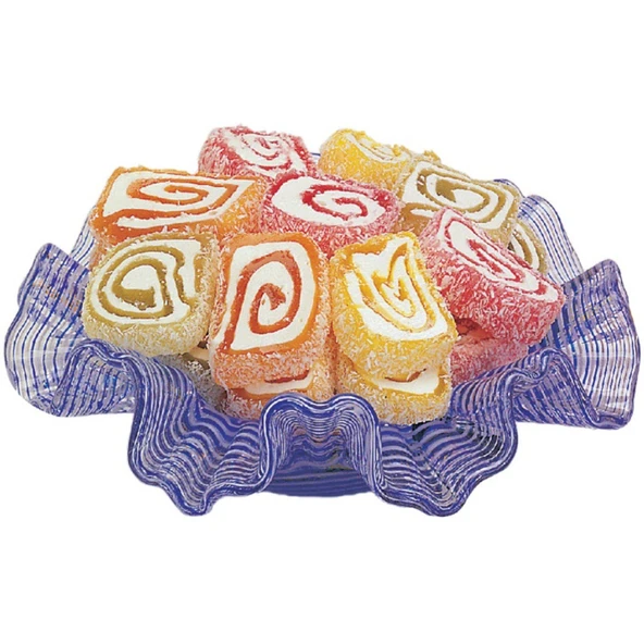 Karışık Meyve Aromalı Paşa Lokum (Çilek - Limon - Muz - Portakal) ürün görseli 1