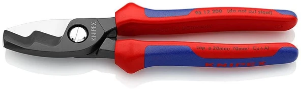 Knipex 95 12 KABLO MAKASI ÇİFT BIÇAKLI 200 MM - KNI9512200 ürün görseli 1