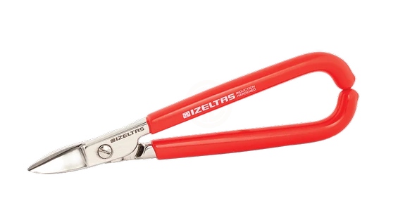İzeltaş Kuyumcu Makası Eğri 180 mm ürün görseli 1