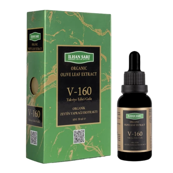 İlhan Sarı Organik Zeytin Yaprağı Ekstraktı 30ml ürün görseli 1