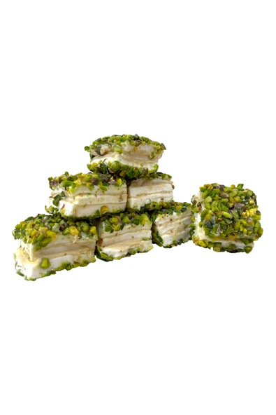 Antep Fıstıklı Tahinli Baklava Lokum ürün görseli 1