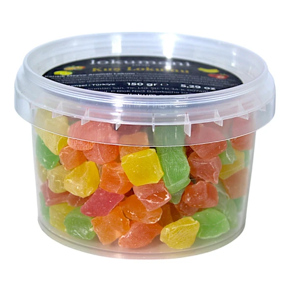 Kuş Lokumu 150 Gr (Çilek - Limon - Muz - Portakal) ürün görseli 1