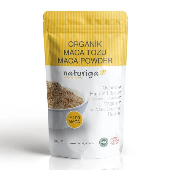Naturiga Organik Maca Tozu 100gr ürün görseli 1