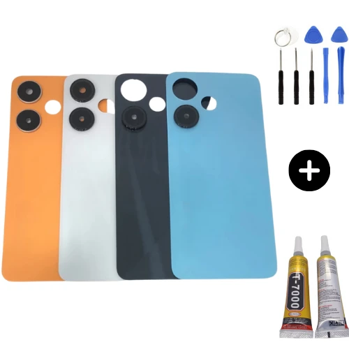 İnfinix Hot 30İ Uyumlu Arka Kapak Siyah + Montaj Seti ürün görseli 1