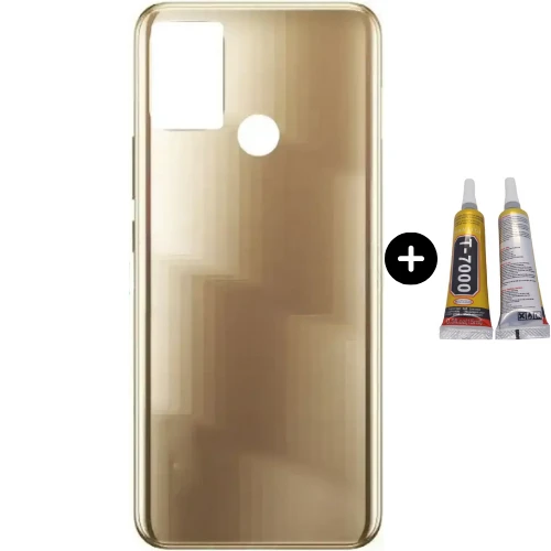 İnfinix Hot 11 Play Uyumlu Full Kasa Arka Kapak Gold + B7000 ürün görseli 1