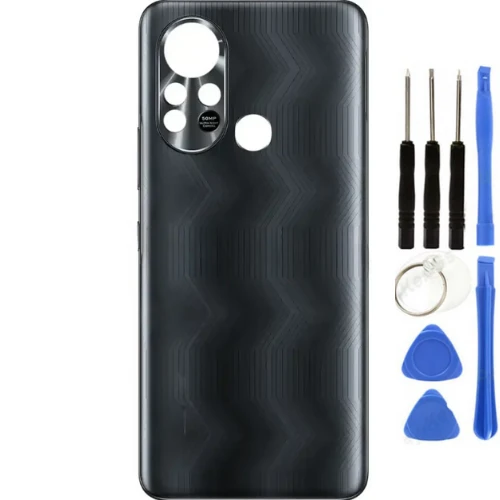 İnfinix Hot 11S Uyumlu Arka Kapak Siyah + Tamir Seti ürün görseli 1