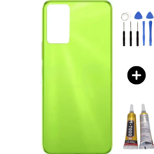 İnfinix Hot 12 Uyumlu Full Kasa Arka Kapak Yeşil + Montaj Seti ürün görseli 1