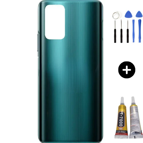 İnfinix Note 10 Uyumlu Arka Kapak Yeşil + Montaj Seti ürün görseli 1