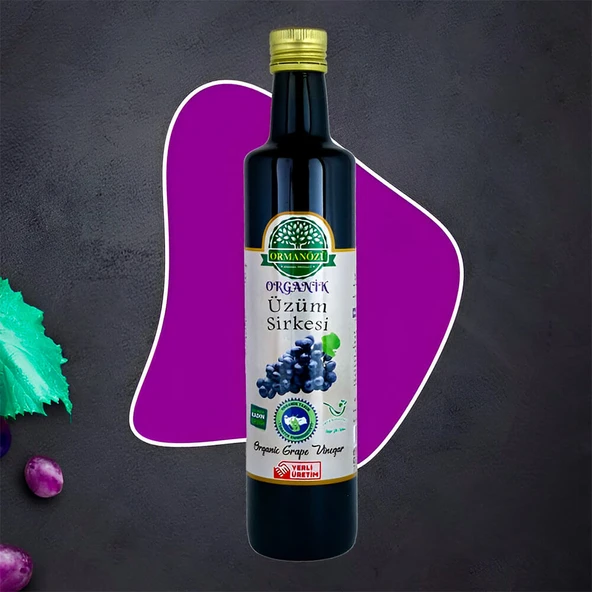 Ormanözü Organik Üzüm Sirkesi 500ml ürün görseli 1