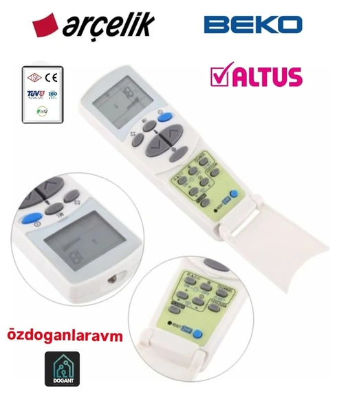 Arçelik Beko Altus Klima Uzaktan Kumanda ürün görseli 1
