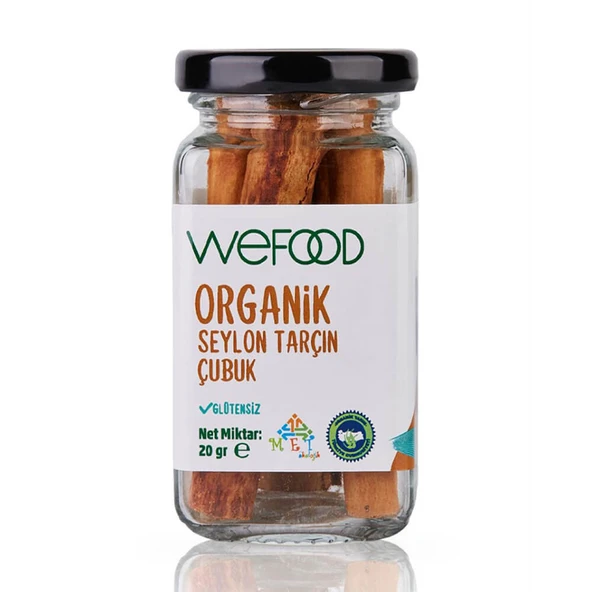 Wefood Organik Seylon Çubuk Tarçın 20gr ürün görseli 1