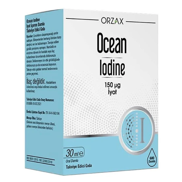 Ocean Iodine 30ml ürün görseli 1