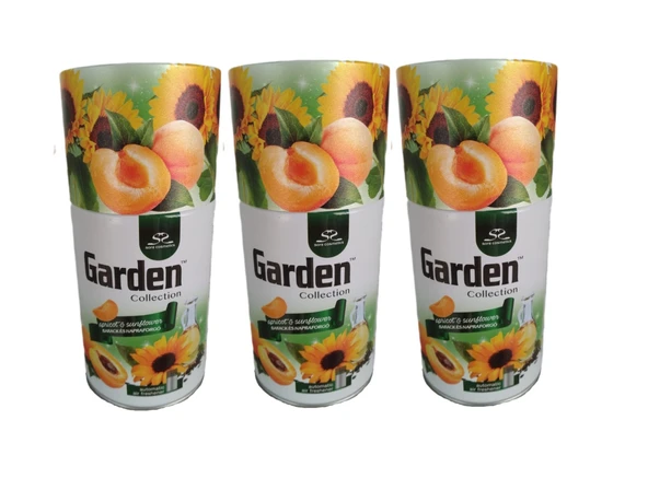 Garden Otomatik Oda Temizleyici Oda Kokusu Spreyi 260 ml Kayısı ve Ayçiçeği 3 Adet x 260 Ml ürün görseli 1