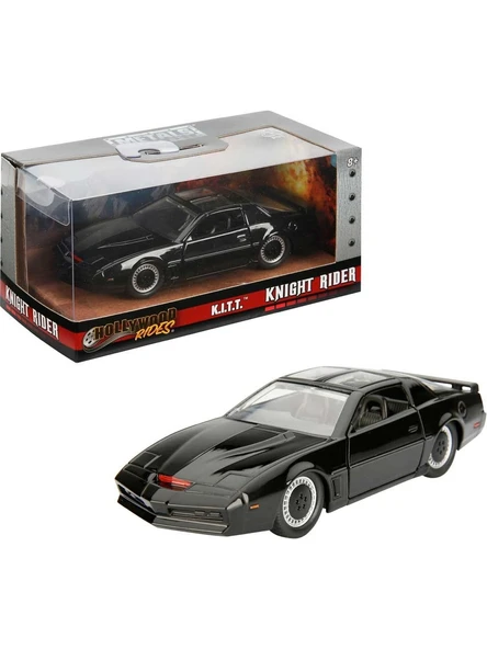 Knight Rider K.I.T.T Kara Şimşek 1982 Pontiac Firebird Model Araba 1:32 ürün görseli 1