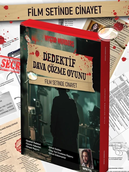 cinayet oyunu(film seti) ürün görseli 1