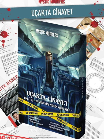 cinayet oyunu(ucakta) ürün görseli 1
