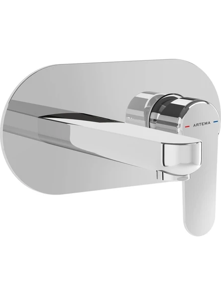 Artema Root Round A42721 Ankastre Lavabo Bataryası, Sıva Üstü, Krom ürün görseli 1
