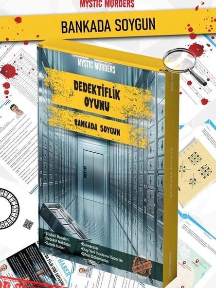 cinayet oyunu(banka soygun) ürün görseli 1