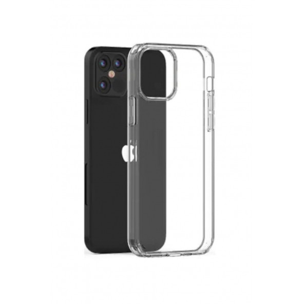 iPhone 12 Pro Max Şeffaf Silikon Kılıf ürün görseli 1
